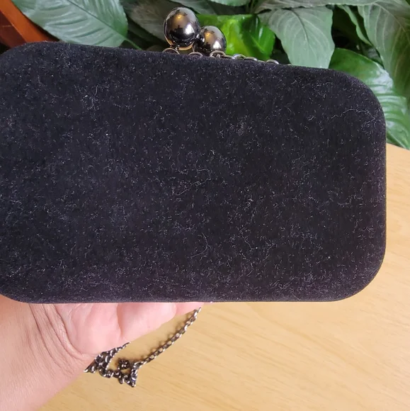 Purse Mini Kisslock Glittery Cocktail party crossbody/hand held purse. 😍 - Picture 8 of 10